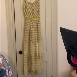 Anthropologie maxi dress size small